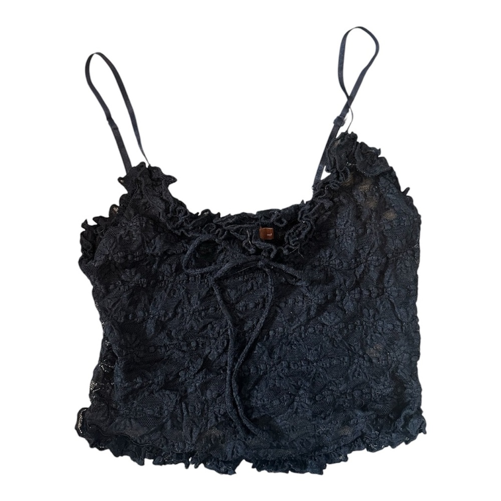 Elegant Black Lace Camisole